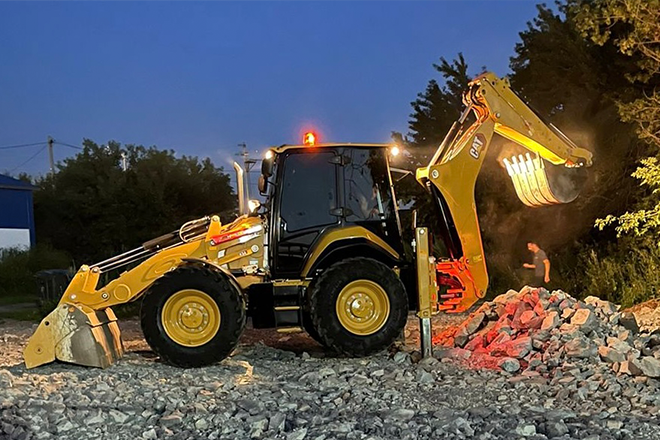 Экскаватор-погрузчик Caterpillar 434