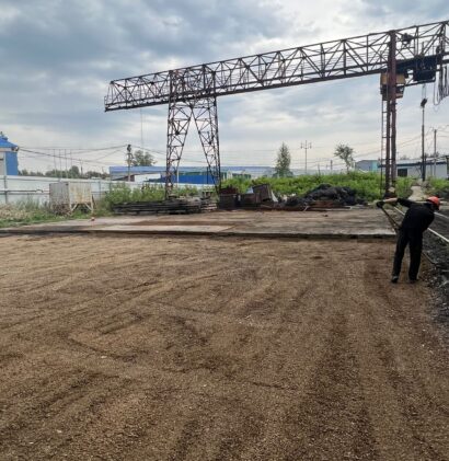 Укладка асфальта для автомобильных дорог и пешеходных зон